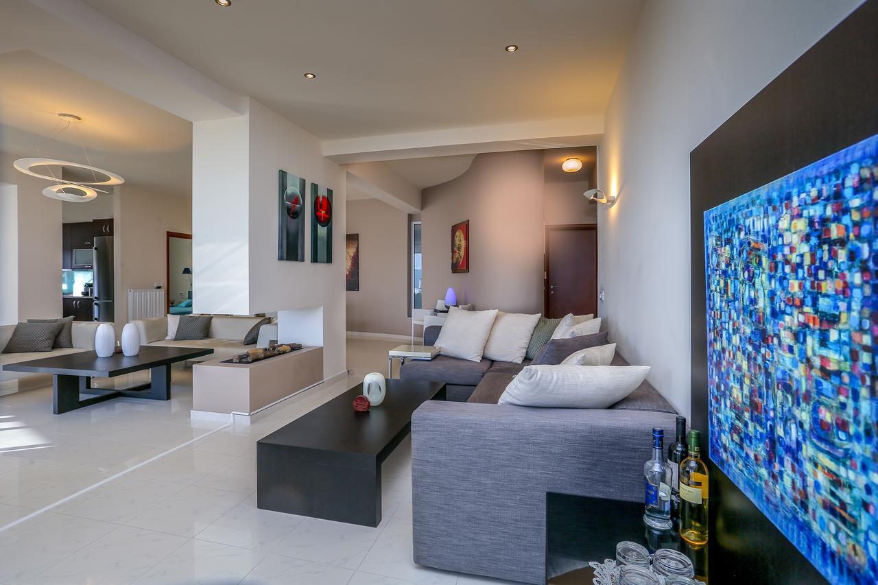 Antiopi Luxury Villa Agia Pelagia  Buitenkant foto